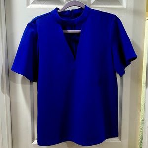Ann Taylor shirt with triangle cut out